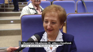 Ukončení Akademie III. věku v Havířově