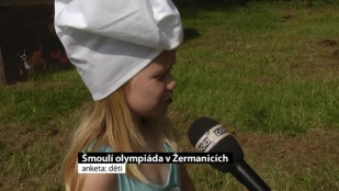 V Žermanicích se konala velká šmoulí olympiáda