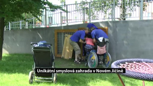 Unikátní smyslová zahrada ve speciální ZŠ a MŠ v Novém Jičíně