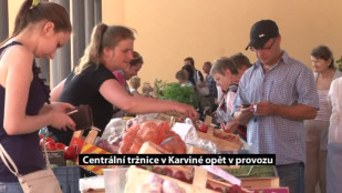 Centrální tržnice v centru Karviné je opět v provozu