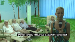 Domov seniorů Luna má novou speciální světelnou místnost