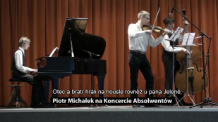 Piotr Michałek na Koncercie Absolwentów