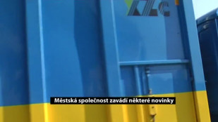 Městská společnost zavádí některé novinky