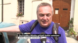 Do Frýdku-Místku přijeli italští veteráni