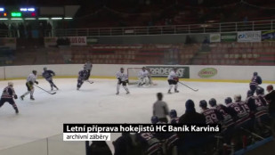 Letní příprava hokejistů HC Baník Karviná