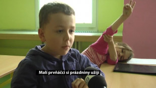 Malí prvňáčci si prázdniny užijí