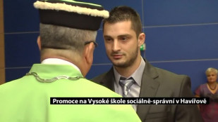 Promoce na Vysoké škole sociálně-správní v Havířově