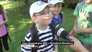 Den řemesel pro děti v Kotulově dřevěnce