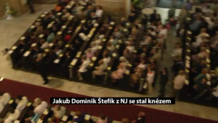 Jakub Dominik Štefík z Nového Jičína se stal knězem