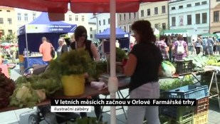 V letních měsících začnou v Orlové Farmářské trhy