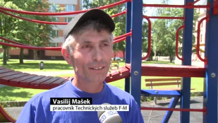 Technické služby F-M kontrolovaly dětské prvky