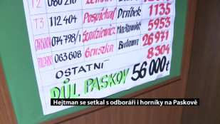 Hejtman se setkal s odboráři i s frýdeckomísteckými horníky na Paskově