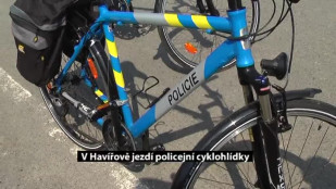 V Havířově jezdí policejní cyklohlídky