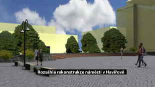 Rozsáhlá rekonstrukce náměstí TGM v Havířově se blíží