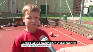 Děti z F-M se o prázdninách utužují sportem