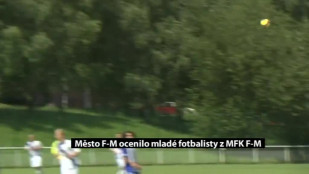 Město F-M ocenilo mladé fotbalisty z MFK F-M