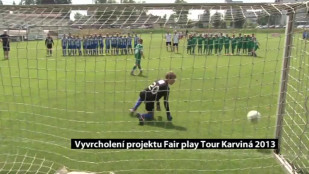 O víkendu vyvrcholil fotbalový Fair play Tour Karviná 2013