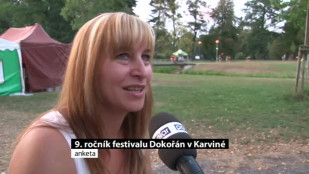 9. ročník karvinského festivalu Dokořán