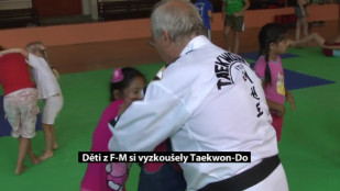 Děti z F-M si vyzkoušely Taekwon-Do