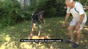 Muž z Havířova žije i se svým psem v autě