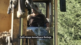 Další etapa kanalizace finišuje