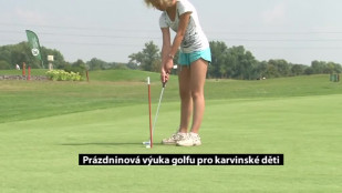 Prázdninová výuka golfu pro karvinské děti