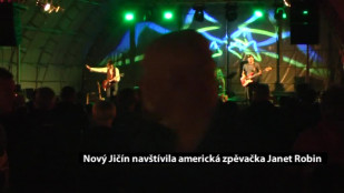 Nový Jičín navštívila americká zpěvačka Janet Robin