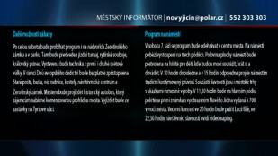 Videotext - pozvánky 2. 9. 2013