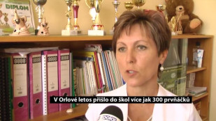 V Orlové letos přišlo do škol více jak 300 prvňáčků