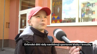 Orlovské děti rády navštěvují sportovní kluby i kroužky