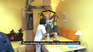 Nové závěsné zařízení v karvinském denním stacionáři