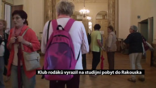 Klub rodáků z Nového Jičína vyrazil na studijní pobyt do Rakouska