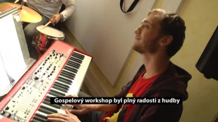 Gospelový workshop byl plný radosti z hudby