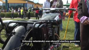 Orlovský veteránský sraz okouzlil všechny generace