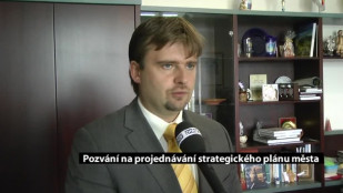 Pozvání na projednávání strategického plánu města