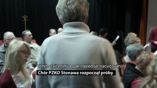 Na próbie chóru PZKO Stonawa - Na zkoušce sboru PZKO Stonava