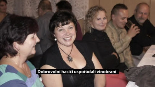 Dobrovolní hasiči uspořádali vinobraní