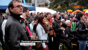 Zavírání pramenů 2013 v Karviné