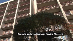 Kontrola ubytovny Kosmos v Karviné-Mizerově