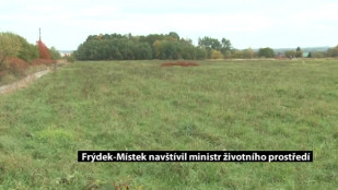 Frýdek-Místek navštívil ministr životního prostředí