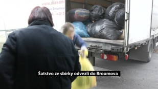 Šatstvo ze sbírky odvezli do Broumova