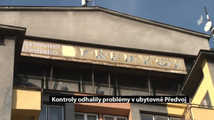 Kontroly odhalily problémy v ubytovně Předvoj