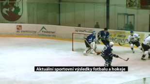 Aktuální sportovní výsledky fotbalu a hokeje v Novém Jičíně