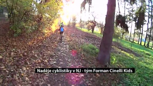 Naděje cyklistiky v Novém Jičíně - tým Forman Cinelli Kids