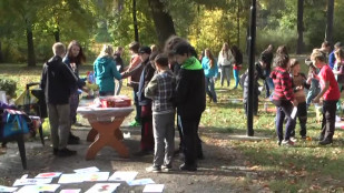 Výtvarný happening Art Today v bruntálském parku