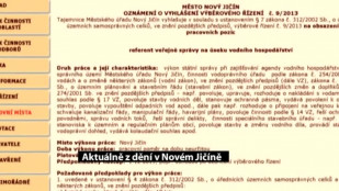 Aktuálně z dění v Novém Jičíně - 27. 10. 2013