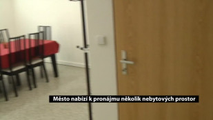 Město nabízí k pronájmu několik nebytových prostor