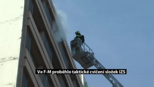 Ve F-M proběhlo taktické cvičení složek IZS