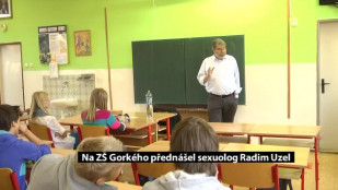 Na ŽS Gorkého přednášel sexuolog Radim Uzel