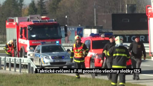 Taktické cvičení u F-M prověřilo všechny složky IZS